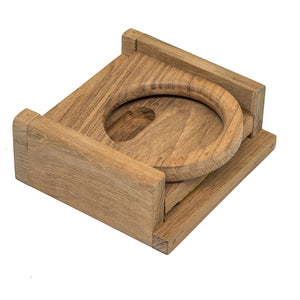 Whitecap Teak Folding Drink Holder [62601] - BuoyMart.com  Teak Whitecap