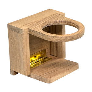 Whitecap Teak Folding Drink Holder [62601] - BuoyMart.com  Teak Whitecap