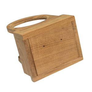 Whitecap Teak Folding Insulated Drink Holder [62602] - BuoyMart.com  Teak Whitecap