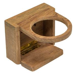 Whitecap Teak Folding Insulated Drink Holder [62602] - BuoyMart.com  Teak Whitecap