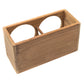 Whitecap Teak Two Insulated Drink Rack [62612] - BuoyMart.com  Teak Whitecap