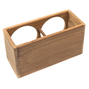 Whitecap Teak Two Insulated Drink Rack [62612] - BuoyMart.com  Teak Whitecap