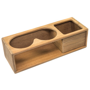 Whitecap Teak Two Insulated Drink/Binocular Rack w/Tray [62616] - BuoyMart.com  Teak Whitecap