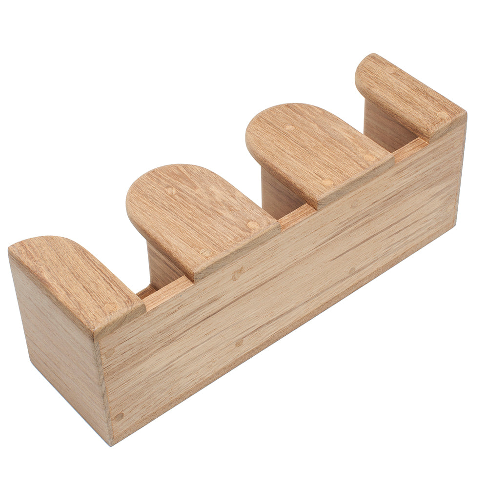 Whitecap Teak THree Mug Rack [62410] - BuoyMart.com  Teak Whitecap