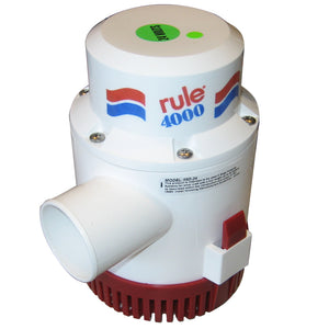 Rule 4000 Non-Automatic Bilge Pump - 24V [56D-24] - BuoyMart.com  Bilge Pumps Rule