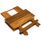Whitecap Teak Solid Top Fold Away Table [60031] Whitecap