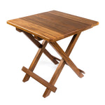 Whitecap Teak Solid Top Fold Away Table [60031] Whitecap