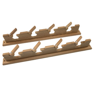 Whitecap Teak Lock-In Four-Rod Storage Rack [60620] - BuoyMart.com  Teak Whitecap