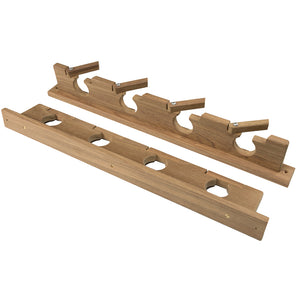 Whitecap Teak Lock-In Four-Rod Storage Rack [60620] - BuoyMart.com  Teak Whitecap