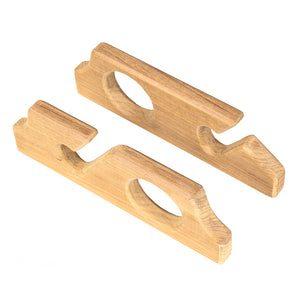 Whitecap Teak Two-Rod Storage Rack - Pair [60610] - BuoyMart.com  Teak Whitecap