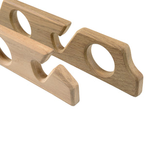 Whitecap Teak Six-Rod Storage Rack - Pair [60614] - BuoyMart.com  Teak Whitecap