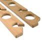 Whitecap Teak Six-Rod Storage Rack - Pair [60614] - BuoyMart.com  Teak Whitecap