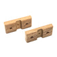 Whitecap Teak Rod Storage Rack Mounting Brackets - Pair [60609] - BuoyMart.com  Teak Whitecap