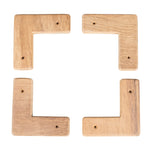 Whitecap Teak Cooler/Box Chocks - 4 Pack [60329] - BuoyMart.com  Teak Whitecap