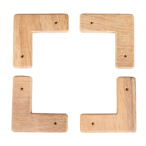 Whitecap Teak Cooler/Box Chocks - 4 Pack [60329] - BuoyMart.com  Teak Whitecap
