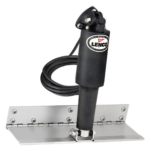 Lenco 4" x 12" Limited Space Trim Tab Kit w/o Switch Kit 12V - Standard Finish - Standard Actuator [15125-101] - BuoyMart.com  Trim Tabs Lenco Marine