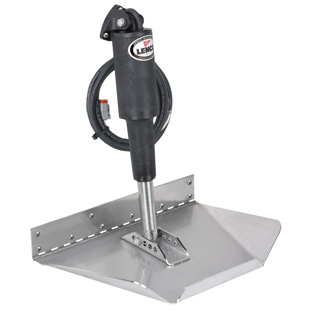 Lenco 9" x 14" Airboat Trim Tab Kit w/o Switch [15112-101] - BuoyMart.com  Trim Tabs Lenco Marine