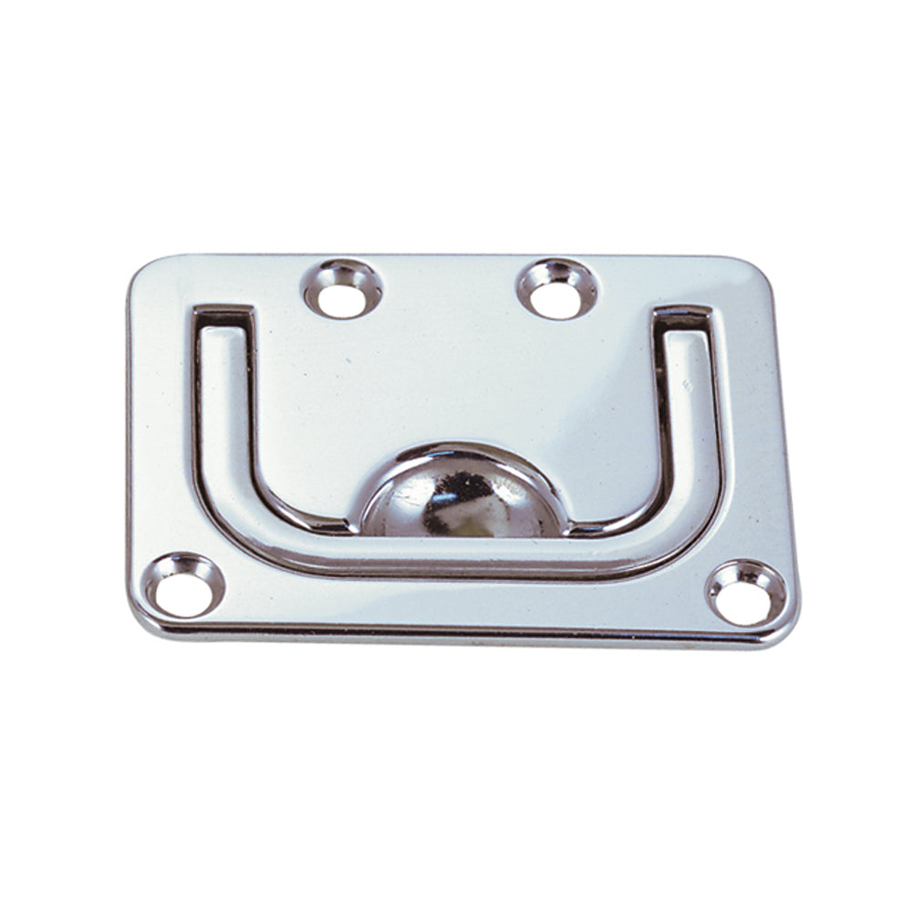 Perko Flush Lifting Handle - Chrome Plated Zinc - 3" x 2-1/4" [1220DP0CHR] - BuoyMart.com  Latches Perko