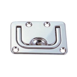 Perko Flush Lifting Handle - Chrome Plated Zinc - 3" x 2-1/4" [1220DP0CHR] - BuoyMart.com  Latches Perko