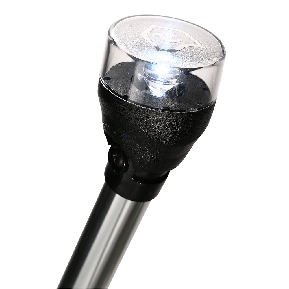 Attwood LED Articulating All Around Light - 36" Pole [5530-36A7] - BuoyMart.com  Navigation Lights Attwood Marine
