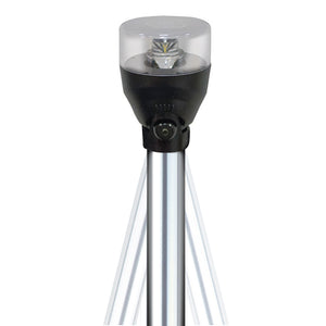 Attwood LED Articulating All Around Light - 42" Pole [5530-42A7] - BuoyMart.com  Navigation Lights Attwood Marine
