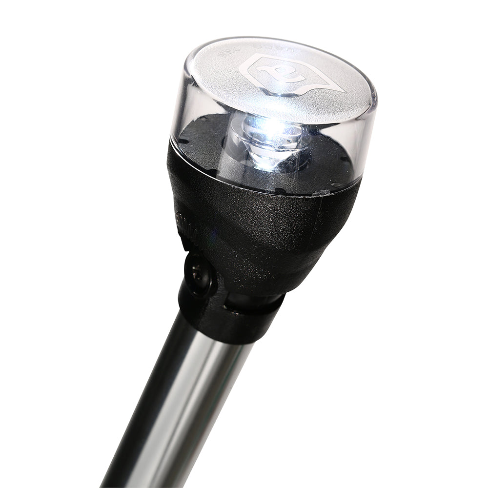 Attwood LED Articulating All Around Light - 42" Pole [5530-42A7] - BuoyMart.com  Navigation Lights Attwood Marine