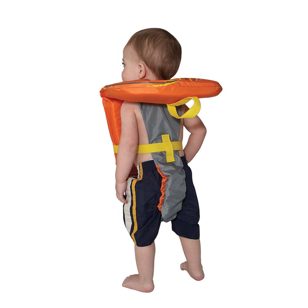 Full Throttle Baby-Safe Vest - Infant to 30lbs - Orange/Grey [104000-200-000-14] - BuoyMart.com  Personal Flotation Devices Full Throttle