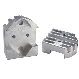 Tecnoseal Gimbal Block Anode - Zinc Finned [00806] - BuoyMart.com  Anodes Tecnoseal