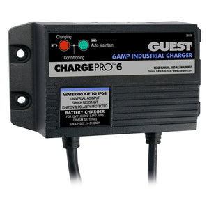 Guest 6A/12V 1 Bank 120V Input On-Board Battery Charger [28106] - BuoyMart.com  Battery Chargers Guest