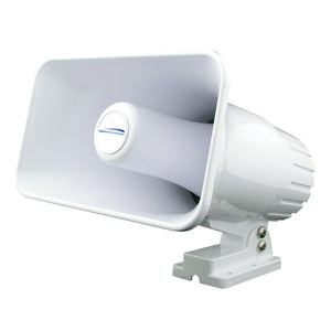 Speco 4" x 6" Weatherproof PA Speaker Horn - White [SPC12RP] - BuoyMart.com  Hailer Horns Speco Tech