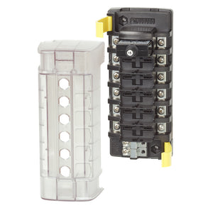 Blue Sea 5050 ST CLB Circuit Breaker Block - 6 Position [5050] - BuoyMart.com  Circuit Breakers Blue Sea Systems