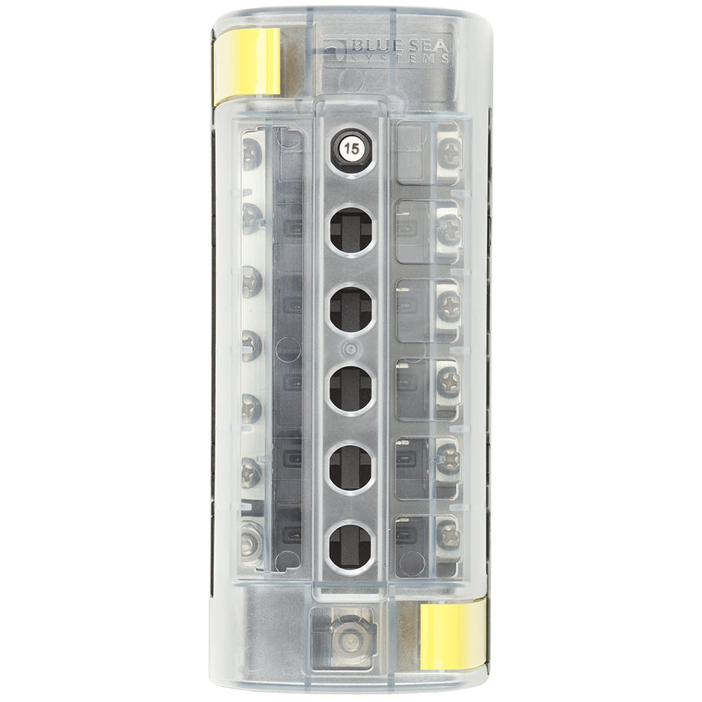 Blue Sea 5052 ST CLB Circuit Breaker Block - 6 Position w/Negative Bus [5052] - BuoyMart.com  Circuit Breakers Blue Sea Systems