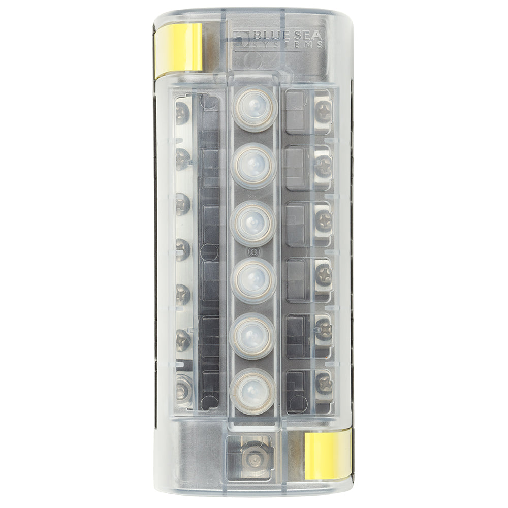 Blue Sea 5052 ST CLB Circuit Breaker Block - 6 Position w/Negative Bus [5052] - BuoyMart.com  Circuit Breakers Blue Sea Systems