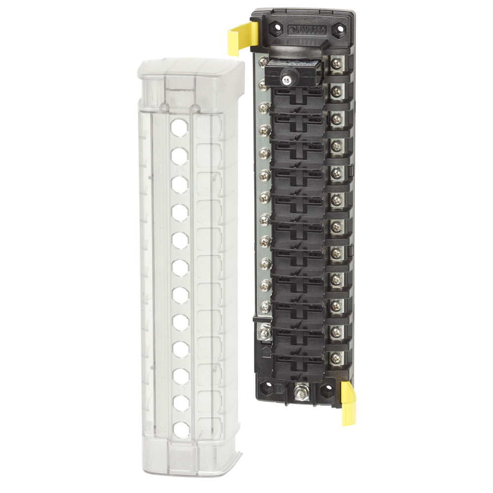 Blue Sea 5054 ST CLB Circuit Breaker Block - 12 Position w/Negative Bus [5054] - BuoyMart.com  Circuit Breakers Blue Sea Systems