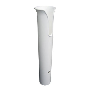 TACO Poly Thru-Bolt Rod Holder w/Mounting Holes - No Hardware - White [P04-011W] - BuoyMart.com  Rod Holders TACO Marine