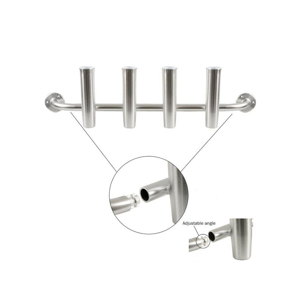 TACO 4-Rod Transom Mount Rod Rack [F31-3504BSA-1] - BuoyMart.com  Rod Holders TACO Marine