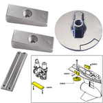 Tecnoseal Anode Kit w/Hardware - Mercury Verado 4 - Aluminum [20814AL] - BuoyMart.com  Anodes Tecnoseal