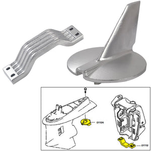 Tecnoseal Anode Kit - Yamaha 200-250HP - Zinc [21104] - BuoyMart.com  Anodes Tecnoseal
