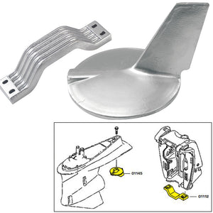 Tecnoseal Anode Kit w/Hardware - Yamaha 200-300HP Hi-Performance - Zinc [21106] - BuoyMart.com  Anodes Tecnoseal
