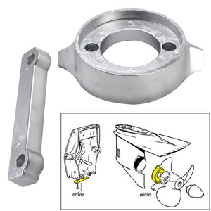 Tecnoseal Anode Kit w/Hardware - Volvo 280 - Aluminum [20701AL] - BuoyMart.com  Anodes Tecnoseal