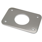 Rupp Top Gun Backing Plate w/2.4" Hole - Sold Individually, 2 Required [17-1526-23] - BuoyMart.com  Outrigger Accessories Rupp Marine