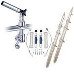 Rupp Z-30 Top Gun Outrigger Kit w/18' Poles & Complete Single Line Rigging Kit w/Klickers Release Clips [Z30-TPGN-18T] - BuoyMart.com  Outriggers Rupp Marine