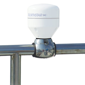 Edson GPS Antenna Rail Mount - Stainless Steel f/1"-1.25" Rails & 1"-14 Threads [831ST-1-14] Edson Marine