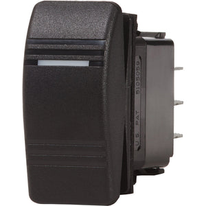 Blue Sea 7945 Contura III Switch SPDT - (ON)-OFF-ON - Black [7945] - BuoyMart.com  Switches & Accessories Blue Sea Systems