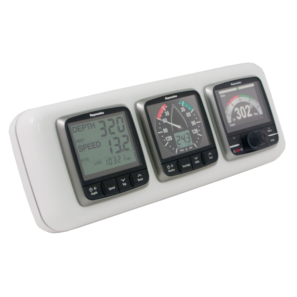 NavPod GP1301 InstrumentPod Precut w/3-3.6" Holes f/9.5" Guard [GP1301] - BuoyMart.com  Display Mounts NavPod