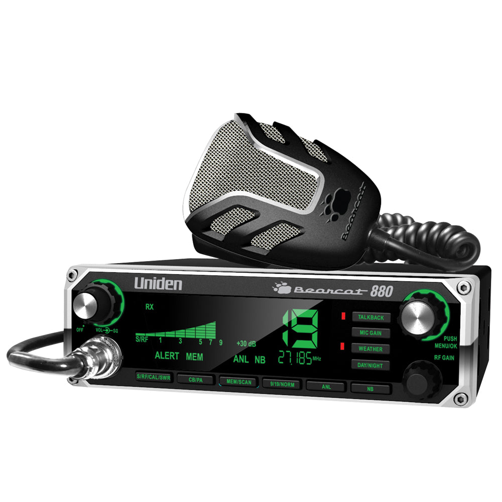 Uniden Bearcat 880 CB Radio w/7 Color Display Backlighting [BEARCAT 880] - BuoyMart.com  CB Radios Uniden