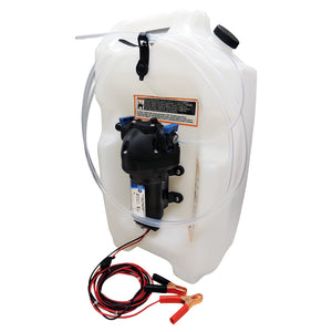 Jabsco Flat Tank Oil Changer System - 3-1/2 Gallon Tank - 12V [17860-2012] - BuoyMart.com  Transfer Pumps Jabsco