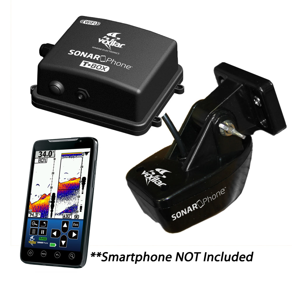 Vexilar SP200 SonarPhone T-Box Permanent Installation Pack [SP200] - BuoyMart.com  Fishfinder Only Vexilar