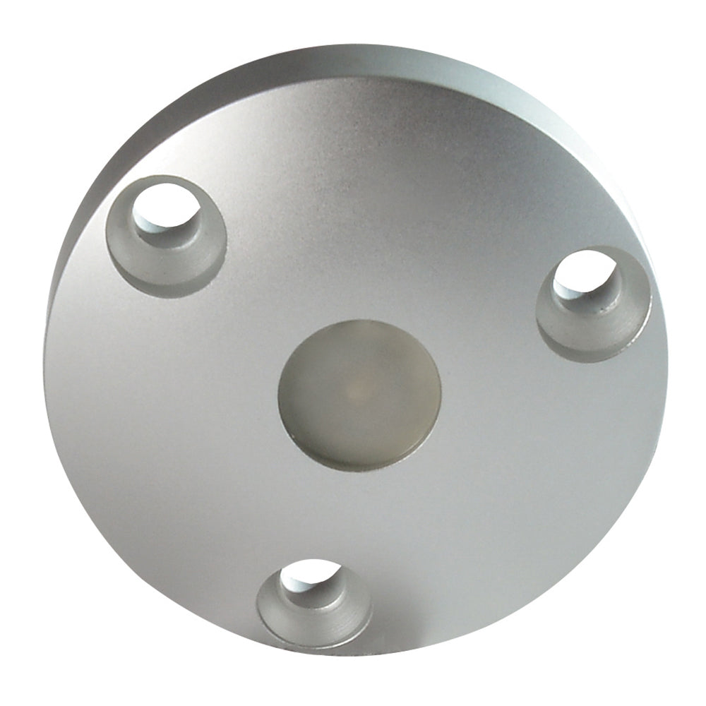 Lumitec "Anywhere" Light - Brushed Housing - Tri-Color - White, Blue & Red [101071] - BuoyMart.com  Interior / Courtesy Light Lumitec