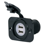 Marinco SeaLink Deluxe Dual USB Charger Receptacle [12VDUSB] - BuoyMart.com  Accessories Marinco